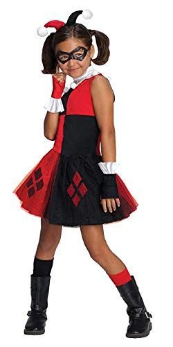 Girls Harley Quinn Costume, Harley Quinn Costume Diy, Harley Quinn Kostüm, Vampire Costume Diy, Harley Costume, Superhero Fancy Dress, Pirate Costume Diy, Party City Costumes, Kids Costumes Girls