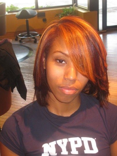 Red copper color with highlights on straighten natural hair. This grew on me within a matter of seconds Straighten Natural Hair, Color With Highlights, Natural Ginger, Straightening Natural Hair, Girl Hair Colors, Copper Hair Color, Dyed Natural Hair, Pretty Hair Color, Hair Color For Women