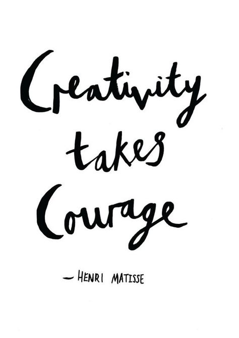 Creativity Takes Courage, Crochet Quote, Handmade Quotes, Handwritten Quotes, Studio Wall, Artist Quotes, Craft Quotes, Creativity Quotes, Make Mistakes