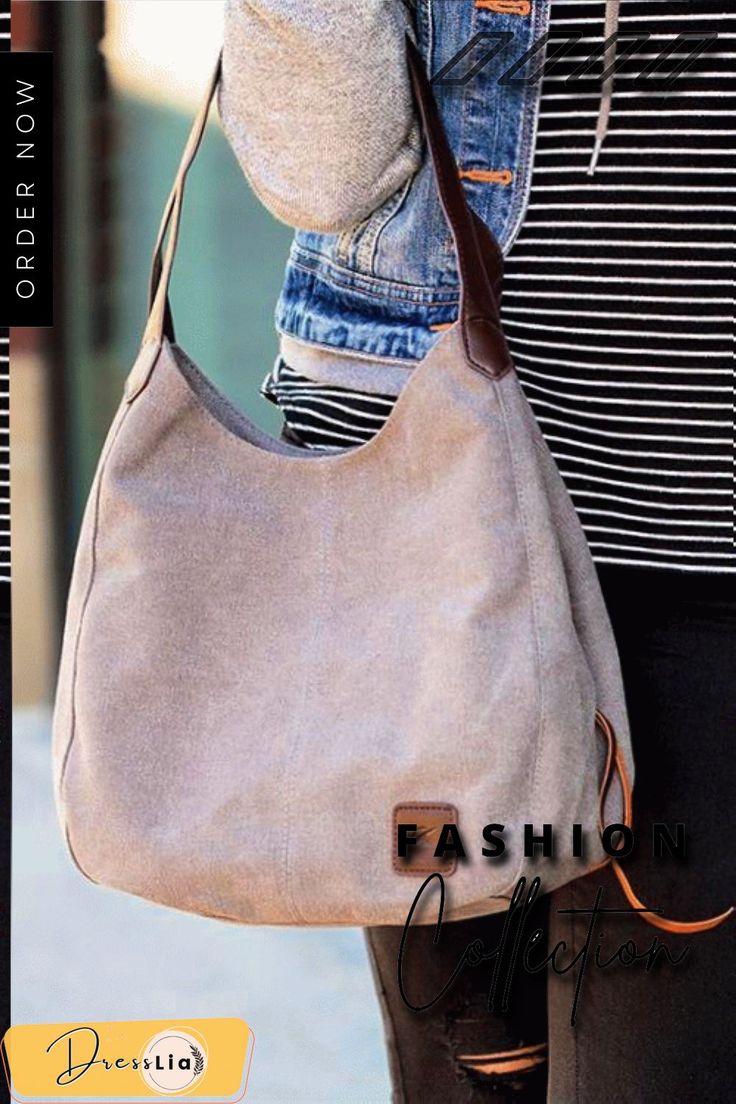 Canvas Hobo Bag Beige Hobo Bag With Top Carry Handle For On-the-go, Large Capacity Double Handle Hobo Bag For On-the-go, Casual Canvas Bucket Bag For Travel, Large Capacity Canvas Hobo Shoulder Bag, Canvas Crossbody Bag With Removable Pouch For Shopping, Trendy Double Handle Canvas Hobo Bag, Casual Hobo Shoulder Bag With Removable Pouch, Casual Large Capacity Hobo Bag For On-the-go, Casual Canvas Crossbody Hobo Bag