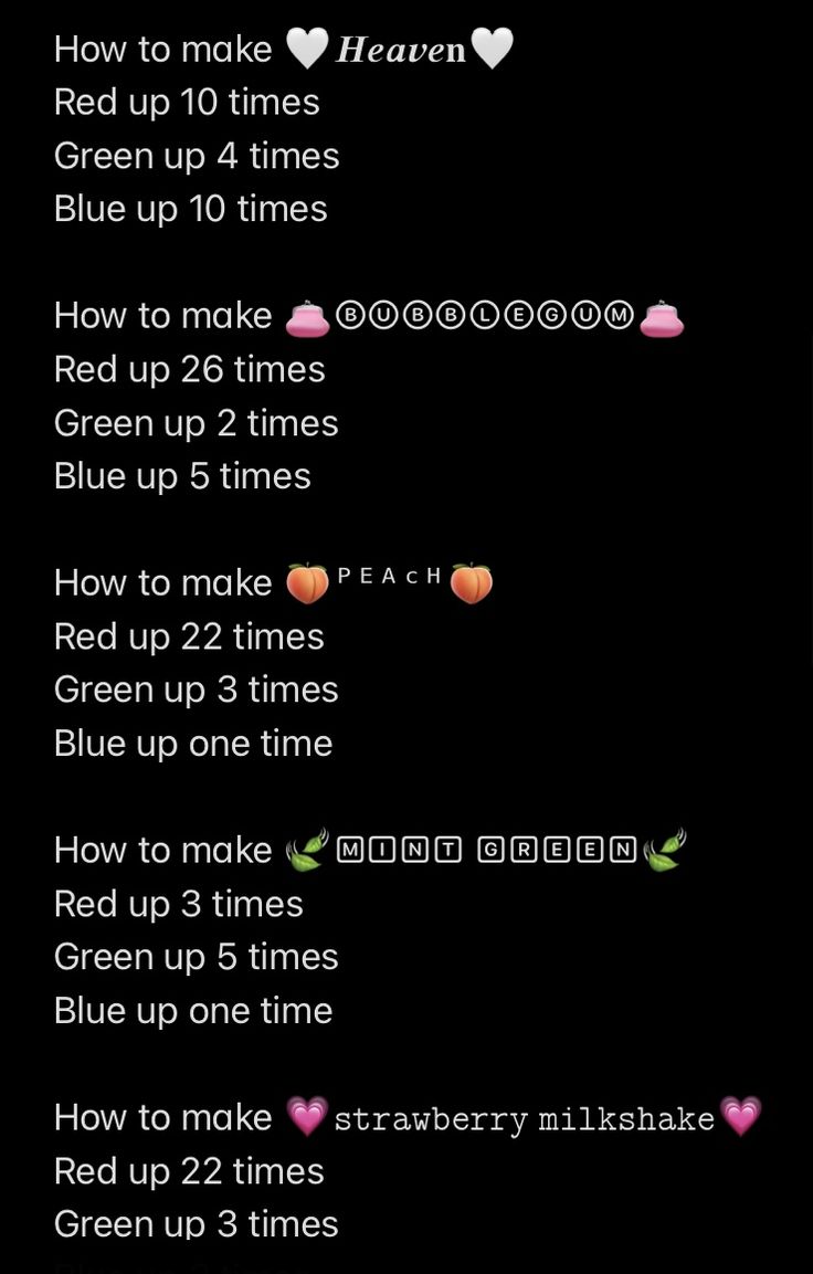 the text reads, how to make 10 times green up time blue up 2 times red up