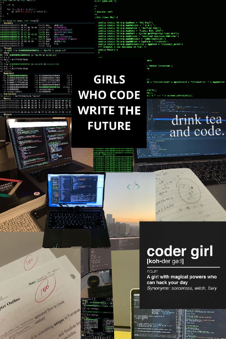 a collage of images with text and pictures on them that include laptops, notebooks, papers, and other electronic devices