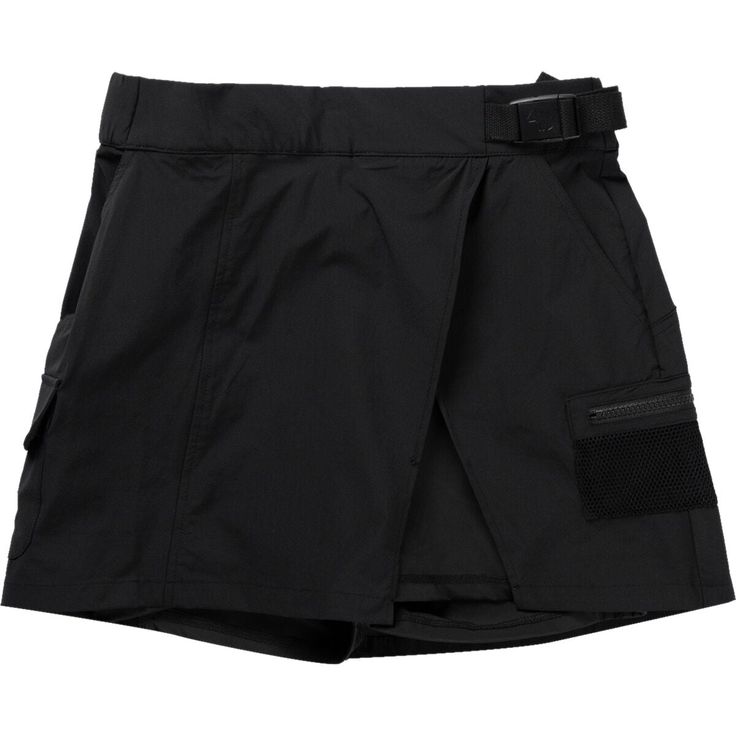 From foothill trails to post-hike beers, the Wondery Ephedra Trail Skort keeps us looking and feeling out best. Boasting a stretchy synthetic liner and resiliant nylon outer, this skort keeps us covered and comfortable throughout hikes of all kinds. Durable Black Bottoms For Outdoor Activities, Technical Black Bottoms For Outdoor, Durable Black Bottoms For Outdoor, Techwear Nylon Bottoms For Hiking, Nylon Bottoms For Outdoor Activities, Black Nylon Hiking Bottoms, Black Nylon Bottoms For Hiking, Nylon Go-dry Bottoms For Hiking, Lightweight Functional Nylon Bottoms