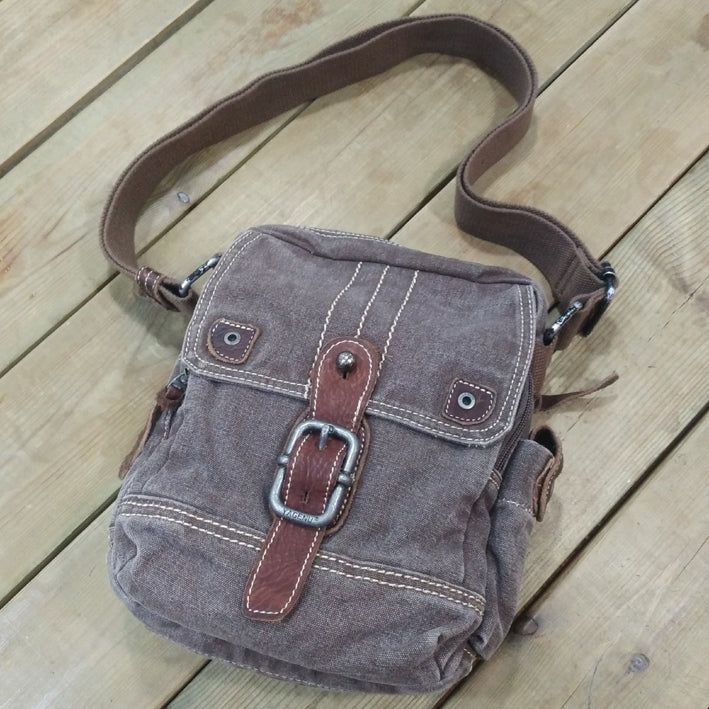 Overview： Design: Mens Canvas Side Bag Canvas Vertical Messenger Bag Gray Small Courier Bag Shoulder Bag for MenIn Stock: Ready to Ship (2-4 days)Include: Only BagCustom: NoColor: Gray, Army GreenLeather: Canvas,Measures: 25cm x 19cm x 8cm Weight: 0.45kgSlots: 1 main slotAccessories(option): NoneStyle: Mens Canvas Side Bag Canvas Vertical Messenger Bag Gray Small Courier Bag Shoulder Bag for MenVery durable (At least 5 Years) and it should last a life time Description: Embrace the spirit of heri Shoulder Bag For Men, Needle Felting Tutorials, Small Messenger Bag, Side Bag, Felting Tutorials, Side Bags, Bag Canvas, Military Inspired, Timeless Accessories