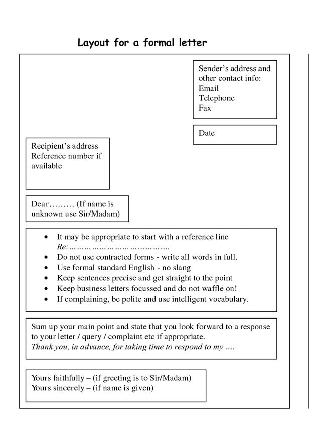 a formal letter is shown in the form of an outline for a business plan or presentation