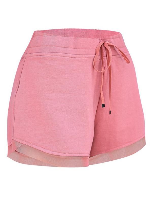 Sku CY-!58144 Material Polyester , Dacron Style Loose Feature Solid Occasion Sports Seasons Spring , Summer Type Sports Shorts Color ROSE PINK,BLACK Size S,M,L Please consult the size chart we provide for this item's measurements to help you decide which size to buy.Please note: There may be 1-3cm differ due to manual measurement.CMINCH Waist Hips Length S 62-82 96 26 M 66-86 100 27 L 70-90 104 28 Pink Athletic Shorts With Built-in Shorts For Workout, Pink Athletic Training Shorts For Summer, Pink Summer Training Athletic Shorts, Summer Training Activewear With Drawstring, Pink Go-dry Shorts, Pink Athletic Shorts With Elastic Waistband For Sports, Pink Athleisure Athletic Shorts For Summer, Casual Pink Athletic Shorts For Training, Pink Athletic Shorts For Gym With Elastic Waistband