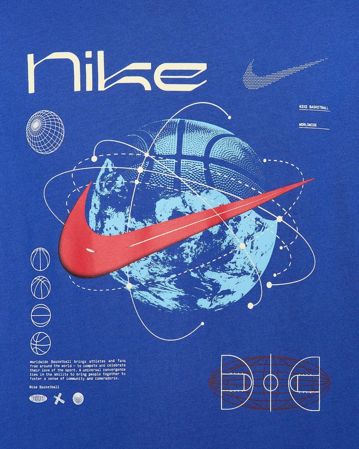 Nike Men's Max90 Basketball T-Shirt. Nike.com Nike Graphic Tees, Nike Graphic Design, Sports Merch, Basketball Graphics, Nike T Shirts, Basketball Nike, Nike Nba, Nike Retro, Basketball Tournament