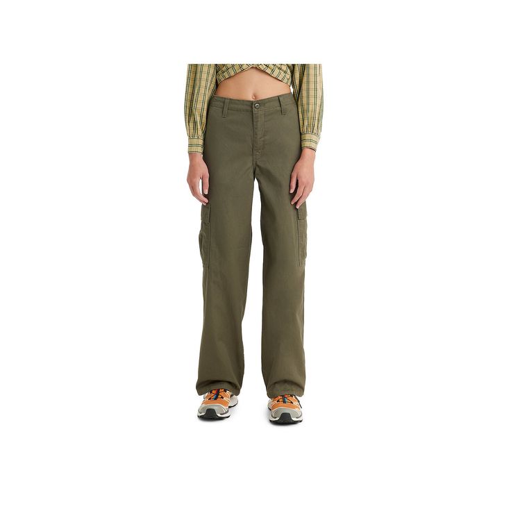 Throwback to the 90's with these adorable women's cargp pants from Levi's. Finding the perfect fit and size for women's clothing requires basic measurements of your chest, waist, hips and inseam. Use this guide to learn more about sizing and everything Kohl's has to offer in women's fashion. FEATURES Elastic cuffs Button & zipper closure 2 front pockets; 2 back pockets, 2 utility pockets UnlinedFIT & SIZING High rise sits below the natural waistline Relaxed fit through the hip and thigh Straight Baggy Retro Cargo Pants, Baggy Retro Cargo Pants With Cargo Pockets, Retro Baggy Cargo Pants With Cargo Pockets, Retro Baggy Full Length Cargo Pants, Retro Style Baggy Cargo Pants With Pockets, Retro Baggy Cargo Pants With Pockets, Levi's Cotton Utility Bottoms, Levi's Full-length Bottoms With Pockets, Levi's Full Length Bottoms With Pockets