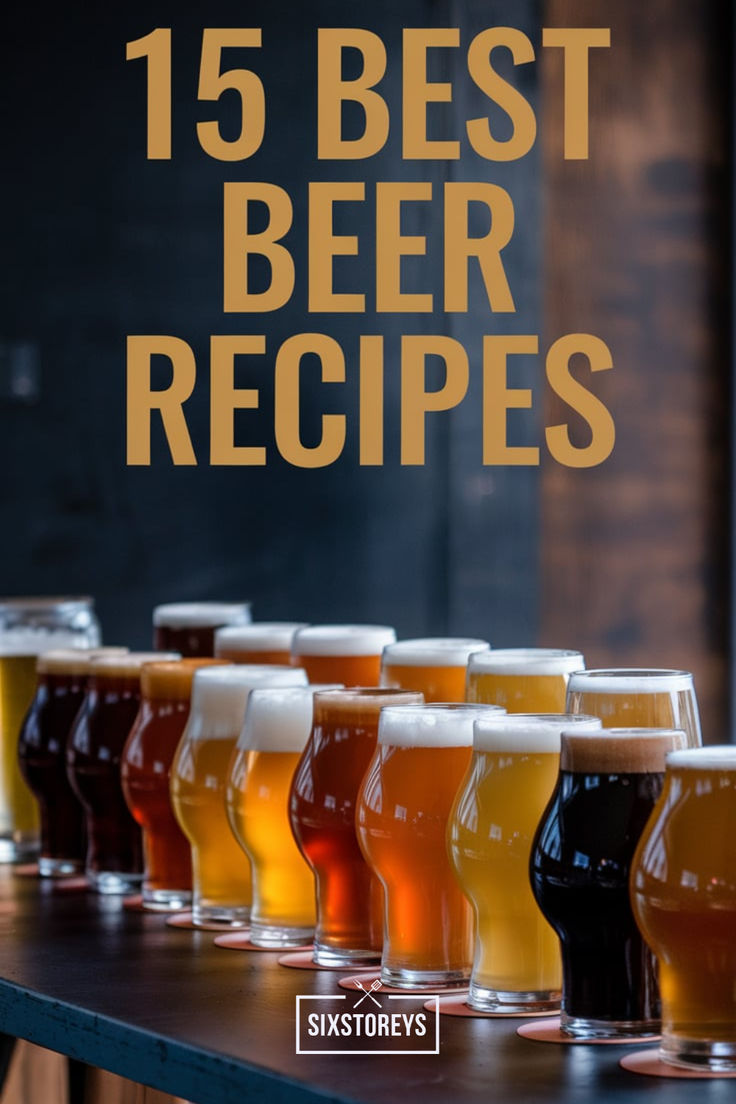 15 Best Beer Recipes Dark Beer Recipes, Beer Recipes Homebrew, Beer Brewing Recipes, Holiday Beer, Popular Beers, Brewing Recipes, Brewing Beer, Dark Beer, Home Brewing Beer