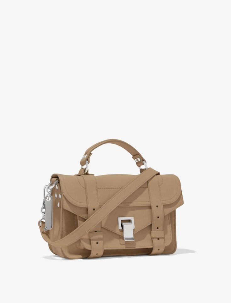 LIGHT TAUPE Synthetic->Polyester PS1 Tiny from Proenza Schouler. Proenza Schouler Ps1, Proenza Schouler Shoes, Tiny Bag, Bags And Shoes, Bag Light, Fall Shopping, Mini Crossbody, Fall 2024, Medium Bags