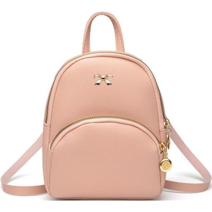 Cute Casual Daypack Backpacks Fashion Small Girl Women Man Mini Lightweight Purse Classical Basic Travel Water Resistant Bag For Work Event (Pink) A Simple Fashion Backpack: Adjustable Shoulder Straps. Light Weight: 0.5lb/0.23kg. Measures Approx 8(L)X 9(H)X 2.7(W) Inches. This Super Cuts Mini Backpack Made Of Soft And Durable Pu Leather, Water Resistance. Specsial Made For Your Small Stuffs, Wallet, Phone, Cash ,Credit Cards,Keys, Passport, Headphones,Tickets, Cash And Classify. Features: Enviro Pink Bag With Zipper For Back To School, Pink Bag With Zipper Closure For Back To School, Trendy Pink Softback Backpack, Rebecca Minkoff Backpack, Backpack Fjallraven, Suede Backpack, Kate Spade Backpack, Daypack Backpack, Louis Vuitton Backpack