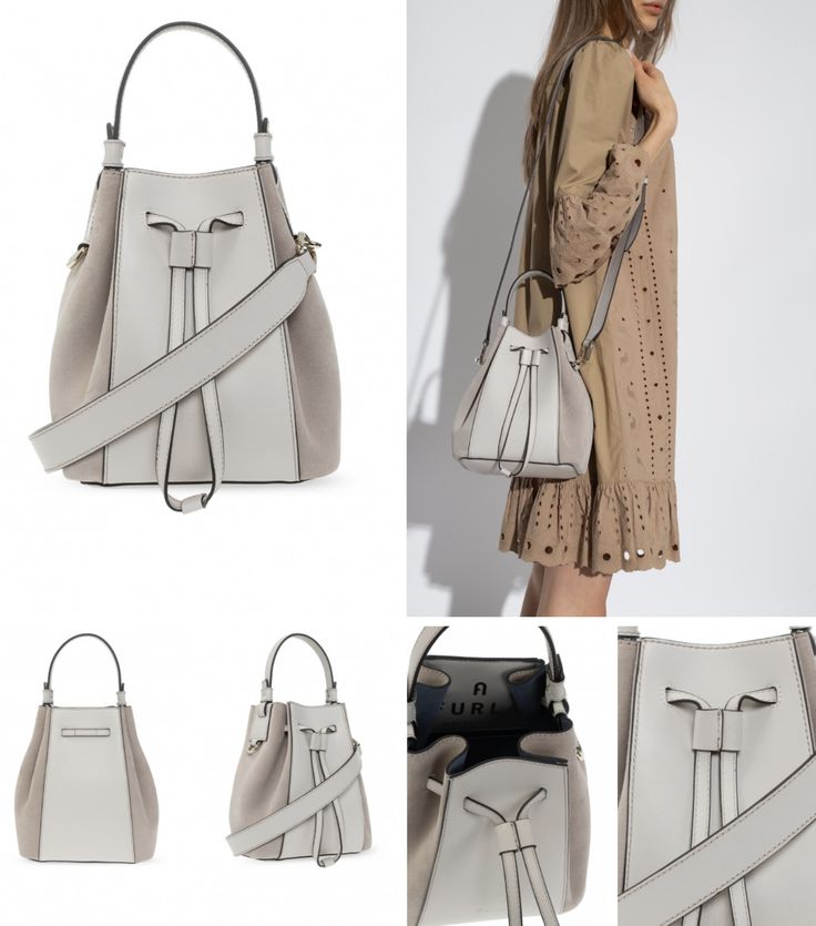 FURLA MIASTELLA MINI' BUCKET BAG Shoulder bag hand bag shoulder bag shoulder bag handbag bucket bag BRAND NEW WITH EVERYDAY -Model Number: 'MIASTELLA MINI' BUCKET BAG WB00353 BX0428-PERLA - With this FURLA high quality,  fashionable and elegant item you are right on trend. The FURLA Miastella Bucket Bag Handbag Mini shape is unique and flutters any outfit. With  This darling you will attract everyone's attention and will definitely be an eye-catcher on the shopping street. Give yourself a new, u Double Handle Box Bag For Shopping, Box Bag With Detachable Double Handle For Shopping, Box Bag For Shopping With Detachable Double Handle, Shopping Box Bag With Detachable Double Handle, Bucket Satchel With Top Carry Handle For On-the-go, Box Bag Satchel For Shopping, Shopping Bag With Double Handles And Top Carry Handle, Shopping Bag With Top Carry Handle And Double Handle, Shopping Bag With Top And Double Handles