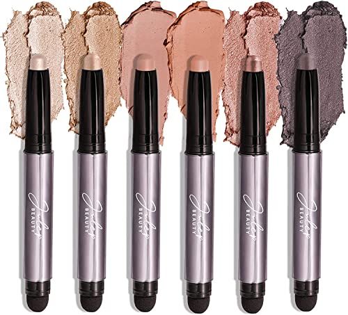 Julep Eyeshadow 101 Palette-Style Creme-to-Powder 6 Piece Eyeshadow Set Garden Party Loreal Infallible Eyeshadow, Palette Garden, Bobbi Brown Eyeshadow, High Pigment Eyeshadow, Waterproof Eyeshadow, Eyeshadow Set, Eyeshadow Stick, Improve Skin Tone, Waterproof Makeup