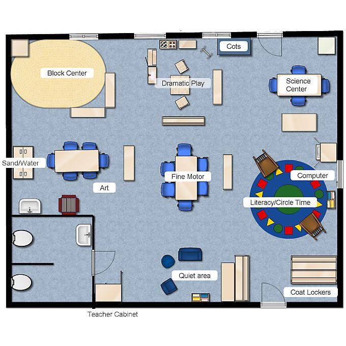 a floor plan for a living room and dining area with couches, tables, chairs