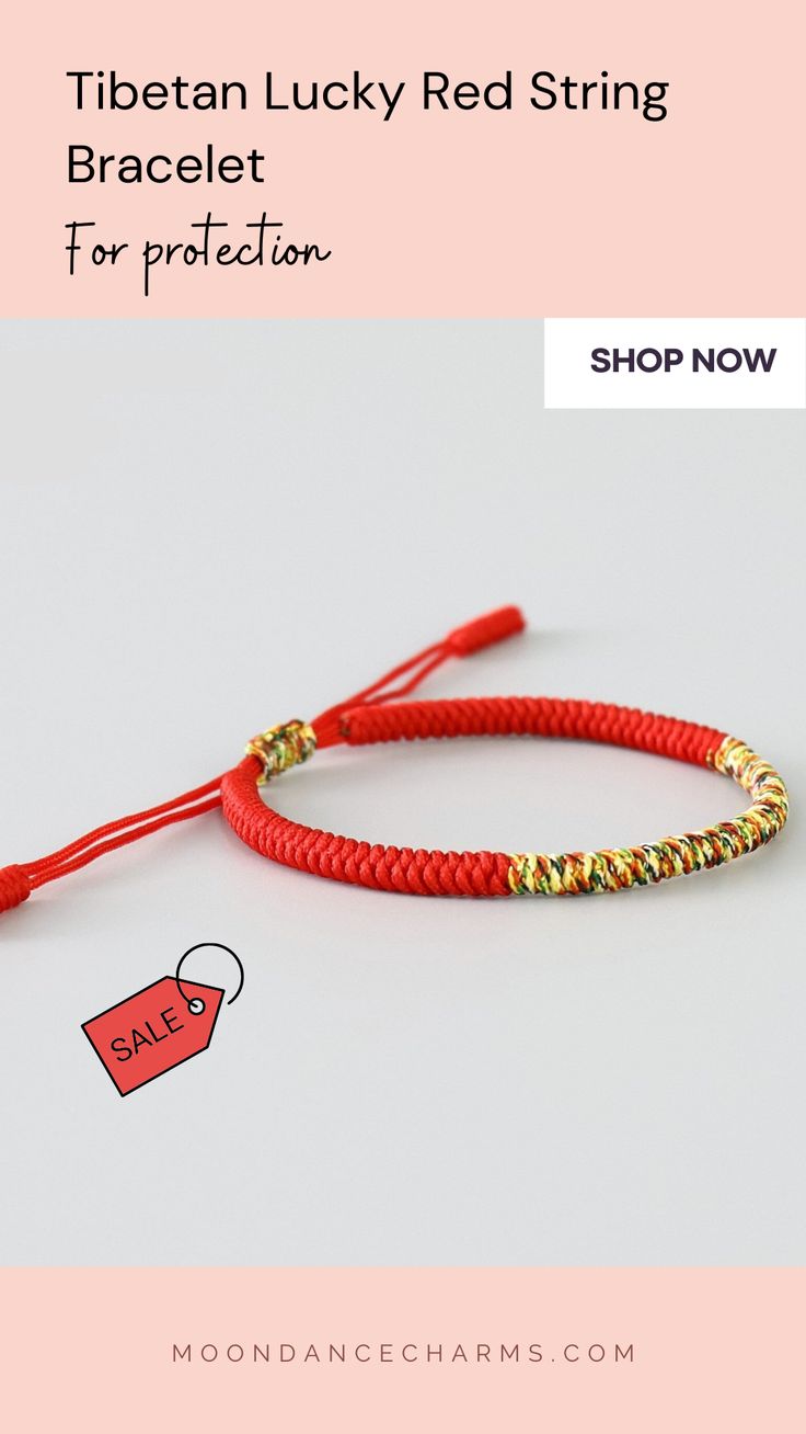 Tibetan Lucky Red String Bracelet. Bring Protection and Good Luck upon you with this Blessed Tibetan Lucky Rope Bracelet. Tibetan Knot Bracelet For Good Luck! Our Red Bracelets are hand-knotted by Tibetan Monks, but more special is the blessings received while being knotted. Invites Good Luck, brings abundance. We offer unique inspirational Red bracelets for protection. Visit our webshop for more >> Bohemian Red Bracelet With 108 Beads, Red Spiritual Bracelets With 108 Beads, Red Spiritual Bracelet With 108 Beads, Red Spiritual Bracelet For Good Luck, Spiritual Red Bracelet For Good Luck, Adjustable Red Bohemian Wristband, Red Adjustable Bohemian Wristband, Hand-strung Red Braided Friendship Bracelets, Red Hand-strung Braided Friendship Bracelets