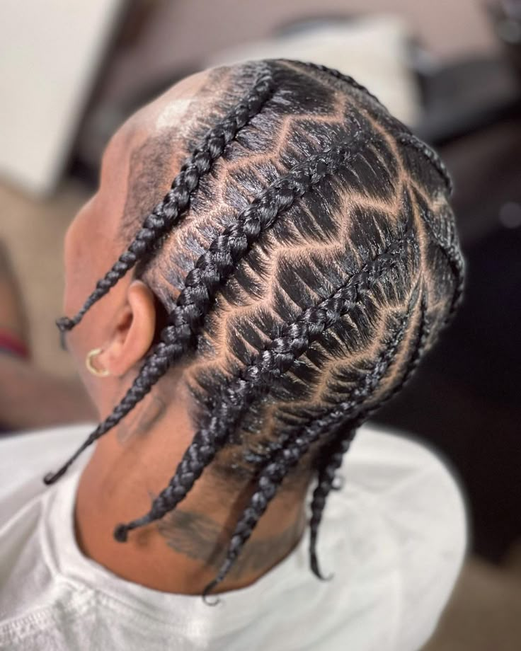 17 Male Braids Hairstyles For A Unique And Trendy Look Braids For Guys With Short Hair, Pop Smock Braids Boy, Braids Hairstyles Men, Guy Braids, Male Braids Hairstyles, Twisted Braid Hairstyles, Braid Hairstyles Ideas, Boy Braid Styles, Male Braids