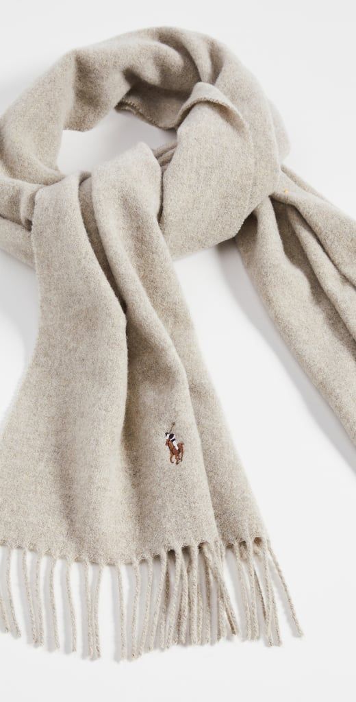 A Cold-Weather Essential: Polo Ralph Lauren Signature Italian Virgin Wool Scarf Wool Scarf Aesthetic, Ralph Lauren Accessories, Scarfs Winter, Christmas Wishlist Ideas, Ralph Lauren Winter, Winter Accesories, Ralph Lauren Scarf, Scarf Aesthetic, Ralph Lauren Looks