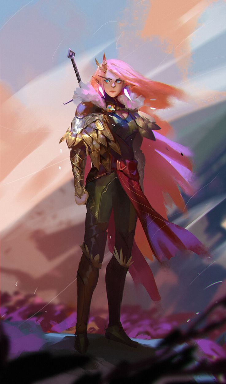 ArtStation - Elf Warrior, Fahmi Fauzi Dnd Female Fighter, Female Elf Warrior, Elf Knight, Elf Warrior, Elf Characters, Female Elf, Rpg Horror, Heroic Fantasy, 다크 판타지