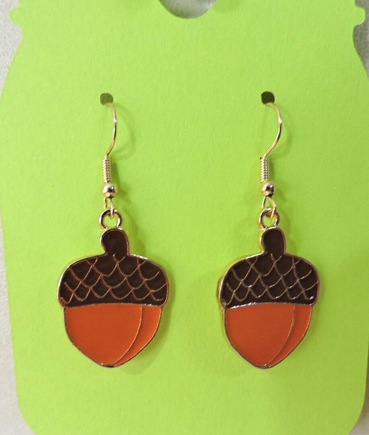 Acorn Dangle Earrings. Handcrafted. Handcrafted with care, these earrings feature a unique design. Handmade and look great. New. I combine shipping so check out my other earrings. Artisan Jewelry Earrings, Handcrafted Artisan Jewelry, Artisan Jewelry, Looks Great, Unique Design, Jewelry Watches, Dangle Earrings, Unique Designs, Jewelry Earrings