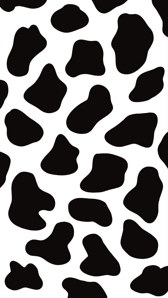 a black and white animal print pattern