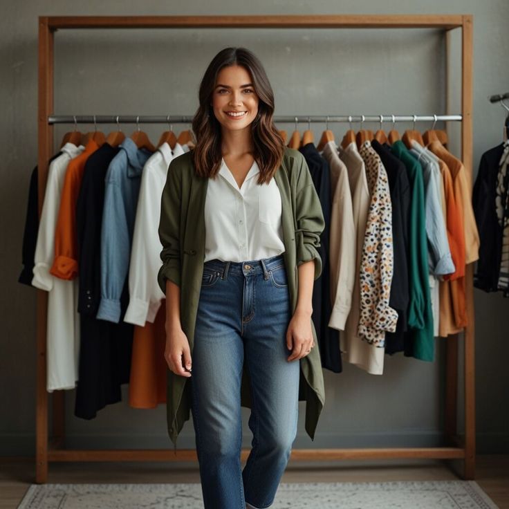 The Ultimate Guide to Midsize Fashion: Embrace Your Style » Styling Outfits Mid Sized Capsule Wardrobe, Fall Style 2024 Midsize, Fall 2024 Fashion Trends Midsize, Midsize Fashion Over 50, Tall And Curvy Fashion Outfits, Fall 2024 Midsize Outfits, Midsize Fall Fashion 2024, Midsize Wardrobe Capsule, Mid Size Fashion For Women Over 40