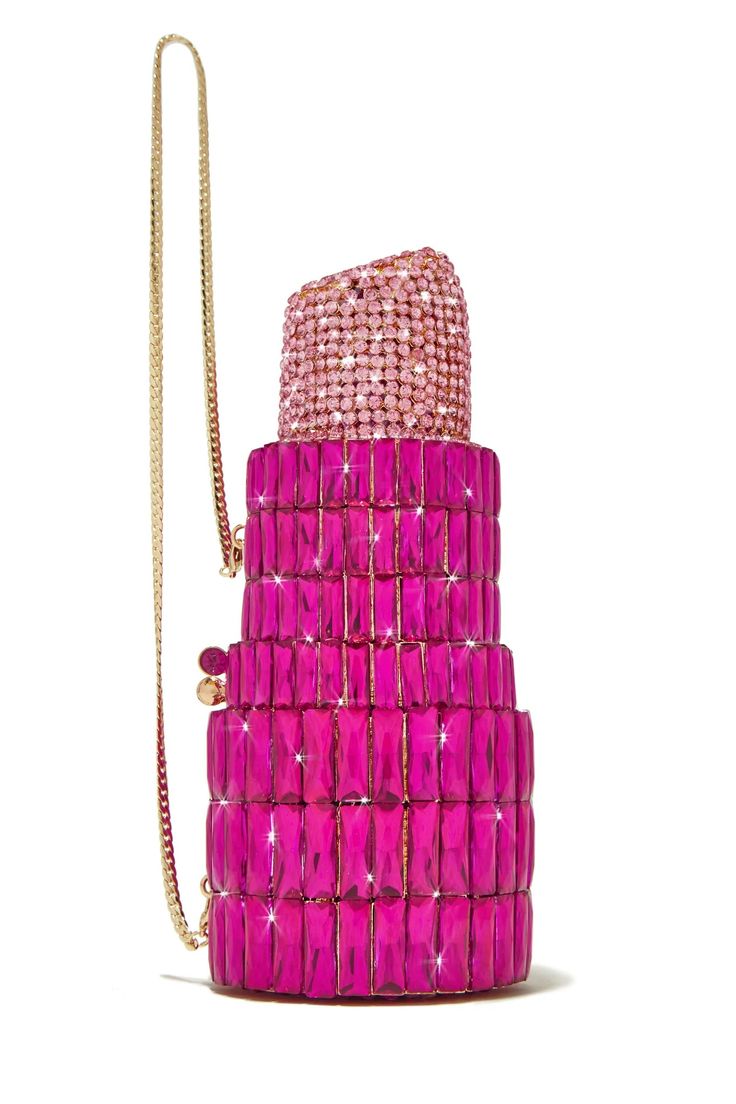 Miss Lola | Girl's Night Out Pink Embellished Statement Handbag – MISS LOLA Pink Clutch With Chain Strap For Events, Pink Rectangular Evening Bag For Night Out, Pink Evening Bag With Chain Strap, Glamorous Pink Bag With Chain Strap, Trendy Pink Evening Bag For Events, Pink Evening Bag With Chain Strap For Events, Pink Clutch With Chain Strap As Gift, Pink Clutch With Chain Strap For Gift, Trendy Pink Clutch For Events