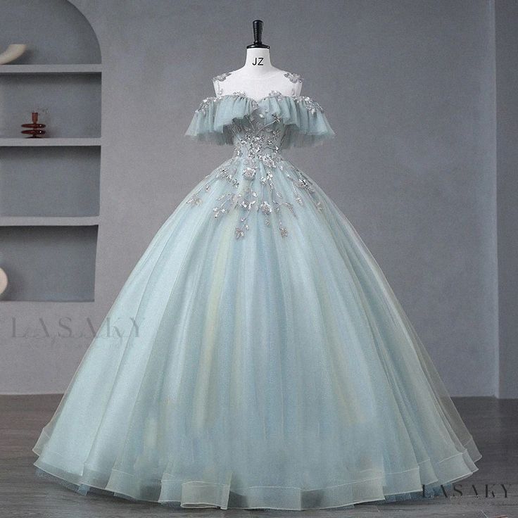 Lasaky - Elegant Princess Evening Gown Musical Performance Costume Tutu Wedding Dress, Princess Fancy Dress, Princess Dress Fairytale, Elegant Silk Dresses, Musical Performance, Pretty Quinceanera Dresses, Performance Costume, Disney Princess Dresses, Cute Dress Outfits