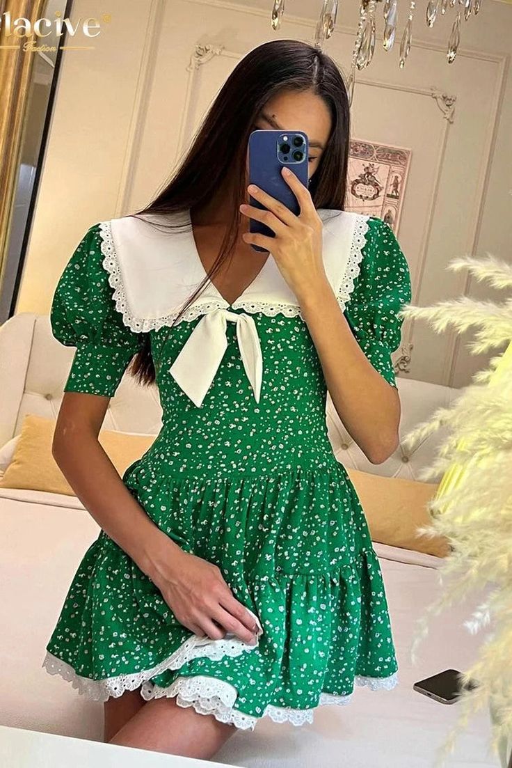 43652982374444|43652982407212|43652982439980 Feminine Short Sleeve Mini Dress With Lace Patchwork, Feminine Lace Patchwork Mini Dress With Short Sleeves, Feminine Mini Dress With Lace Patchwork, Summer Mini Dress With Lace Collar, Summer Mini Dresses With Lace Collar, Lace Collar Mini Summer Dresses, Chic Summer Mini Dress With Lace Collar, Fitted Mini Dress With Lace Collar And Short Sleeve, Spring Short Sleeve Dresses With Lace Collar