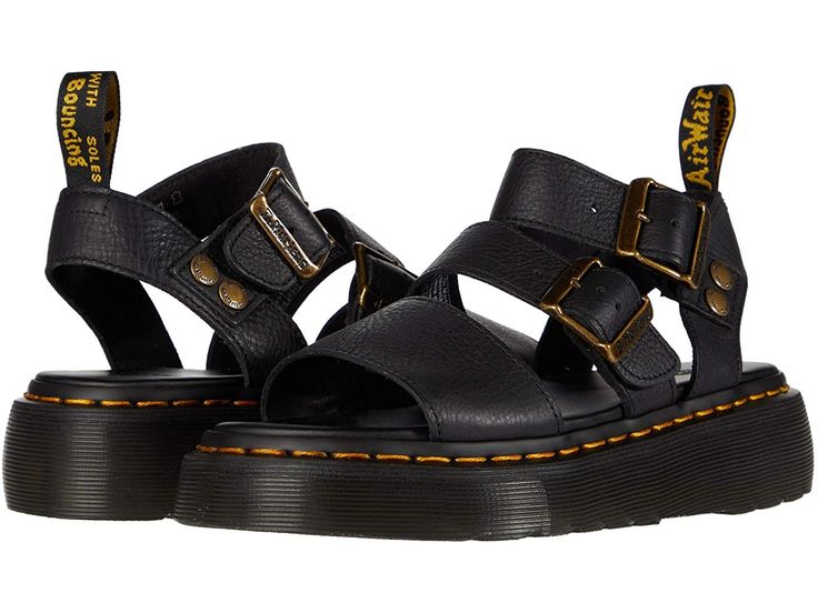 Dr. Martens Gryphon Platform Gladiator Sandals | Zappos.com Black Dr Marten Sandals, Doc Martain Sandals, Dr Martens Gryphon Sandals Outfit, Dr Martens Gryphon Sandals, Dr Martens Gryphon, Platform Gladiator Sandals, Dr Martens Sandals, Black Gladiator Sandals, Black Platform Sandals