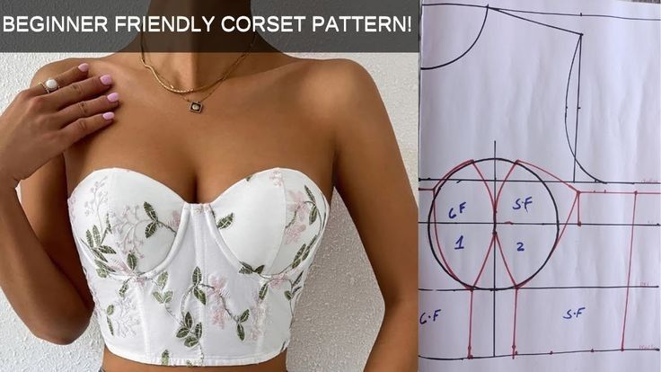 How To Draft A Corset Pattern Tutorials, How To Cut Corset Pattern, Corset Pattern Drafting Tutorial, Bustier Pattern Drafting, Corset Pattern Drafting, Corset Tutorial, Bustier Pattern, Pattern Drafting Tutorials, Corset Fashion Outfits