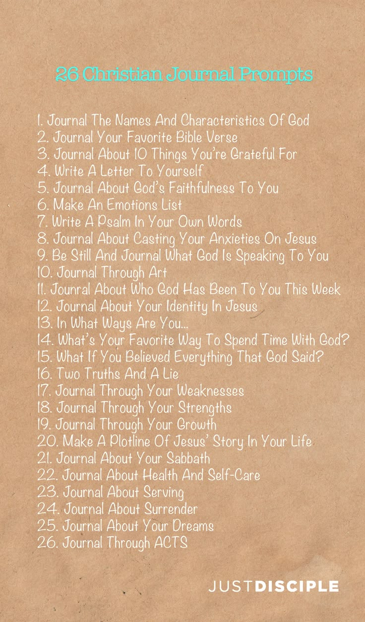 a brown paper with the words 25 christian journal reports written in blue ink on it