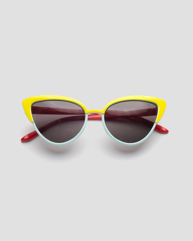 Sun-Protected & Ready to Keep the Summer Vibes Rolling. Whether you’re headed to the pool or the park, the Endless Summer Sunglasses are your go-to accessory! These oversized and colorblocked kids sunglasses are a whole summer mood, while UV protection keeps you covered from the sun (we see you, parents!). Get your Playful Yellow Sunglasses With Uv Protection, Playful Yellow Sunglasses For Beach, Retro Sunglasses With Tinted Lenses For Vacation, Retro Sunglasses With Mirrored Lenses For Vacation, Retro Mirrored Sunglasses For Vacation, Playful Yellow Tinted Sunglasses, Yellow Plastic Sunglasses For Vacation, Yellow Summer Sunglasses With Uv Protection, Yellow Sunglasses With Uv Protection For Summer