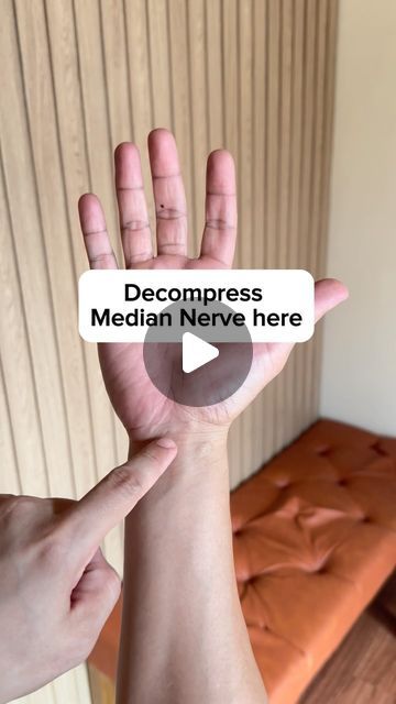 Madz Mariwa 🇵🇭 | Decompress the median nerve to relieve Carpal Tunnel Syndrome symptoms | Instagram Nerve Exercises, Carpal Tunnel Exercises, Median Nerve, Hand Exercisers, Carpal Tunnel, Nerve, Medical, Health, On Instagram