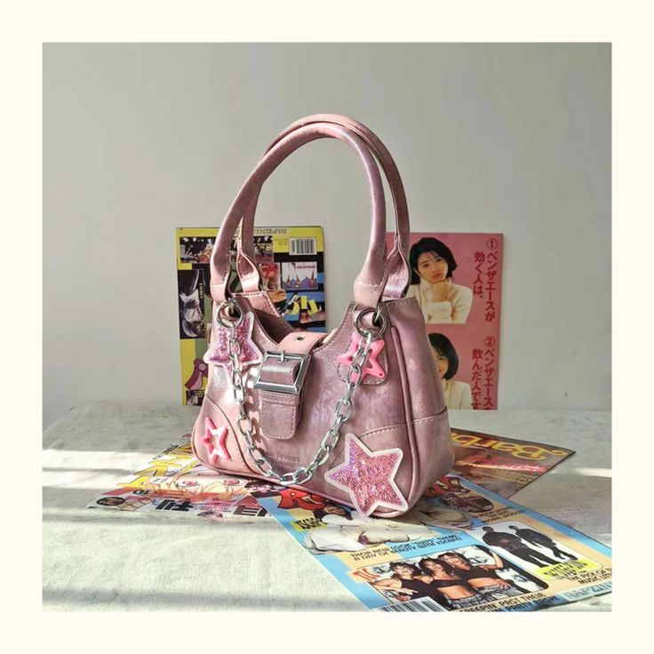 Modern Y2k, 90s Aesthetics, Y2k Shoulder Bag, Pink China, Trendy Bags, Cross Body Handbag, Pink Shoulder Bag, Mini Backpacks, Zip Purse