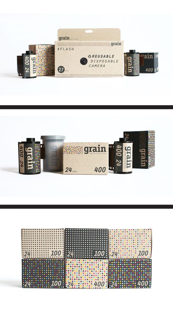 the packaging is designed to look like it has different colors and patterns on it, including dots