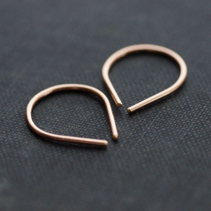 Teardrop hoop earrings (rose gold) Classic Rose Gold Teardrop Hoop Earrings, Rose Gold Teardrop Hoop Earrings For Anniversary, Minimalist Rose Gold Teardrop Huggie Earrings, Rose Gold Teardrop Hoop Earrings Nickel Free, Teardrop Rose Gold Nickel-free Hoop Earrings, Rose Gold Teardrop Hoop Earrings For Gift, Everyday Rose Gold Teardrop Hoop Earrings, Teardrop Hoop Earrings, Earrings Rose Gold