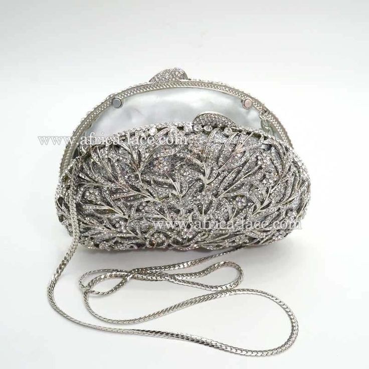 CL-108B-4 Silver Evening Pouch Bag, Silver Pouch Bag For Evening, Elegant Silver Clutch Bag, Elegant Silver Handheld Bag, Silver Rectangular Clutch For Evening, Silver Pouch Evening Bag For Events, Silver Pouch Evening Bag As Gift, Silver Pouch Bag For Formal Occasions, Luxury Silver Clutch For Evening