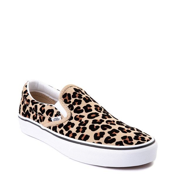 Vans Slip On Skate Shoe - Leopard | Journeys Cheetah Print Vans, Western Vans, Everyday Shoes Casual, Womans Vans, Journey Shoes, Nike Slip On Sneakers, Cheetah Vans, Leopard Vans, Leopard Print Vans