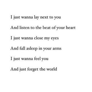 a poem written in black and white with the words just wannan't next to you