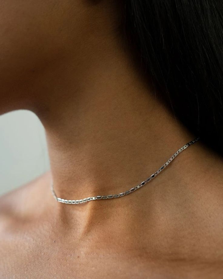 Mariner Necklace in Silver | En Route Jewelry Silver Jewelry With Black Dress, En Route Jewelry, Cherry Earrings, Shine Bright Like A Diamond, Waterproof Jewelry, Jewelry Lookbook, Waist Chain, Silver Pieces, Jewelry Inspo