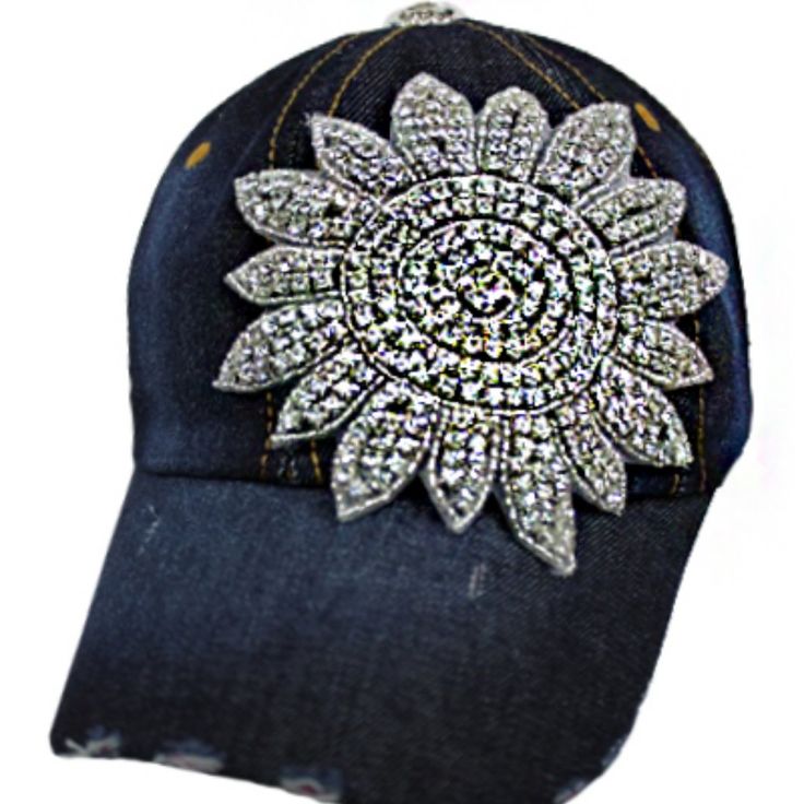 100% Cotton Made In The Usa And Imported Velcro Closure Hand Wash Only High Quality Stones Trendy Rhinestone Hats For Spring, Casual Rhinestone Hat One Size Fits Most, Spring Hats With Rhinestones, Casual Cap With Rhinestones, Casual Rhinestone Hat, Spring Rhinestone Hats, Blue Summer Hat With Rhinestones, Casual Adjustable Baseball Cap With Rhinestones, Casual Rhinestone Hat, One Size Fits Most