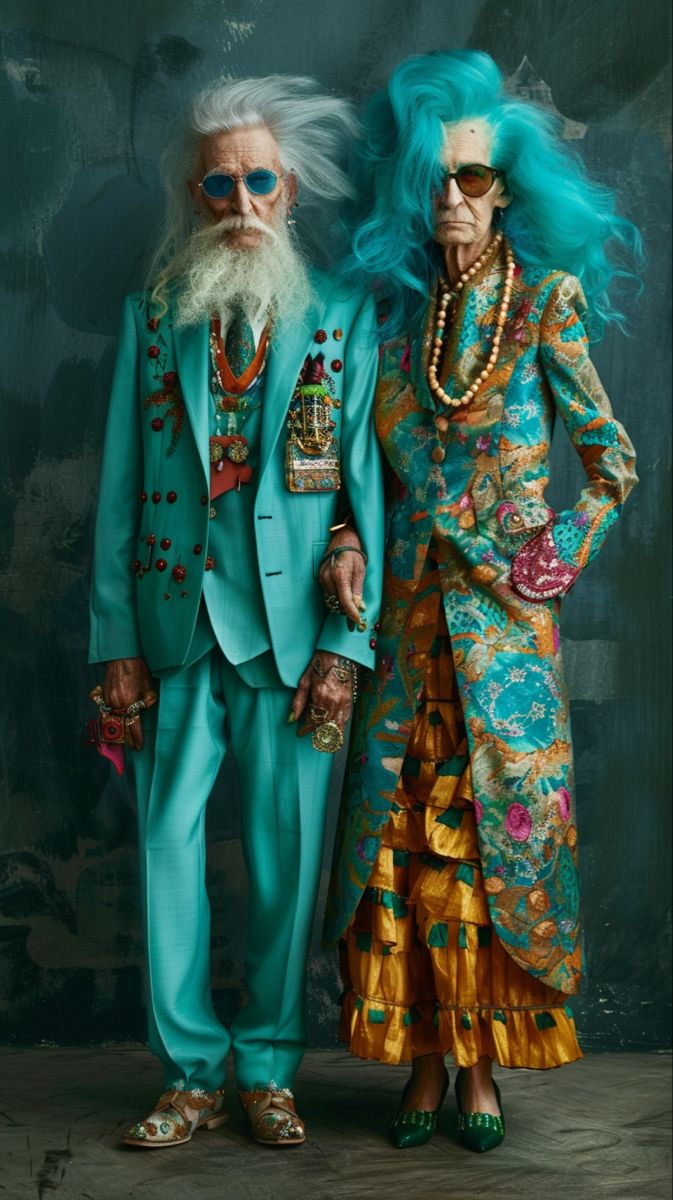 Age Of Aquarius Outfit, Cool Old Ladies, Advanced Style Boho, Eccentric Fashion, Unconventional Fashion, Eccentric Style, Advanced Style, Ageless Style, Ageless Beauty