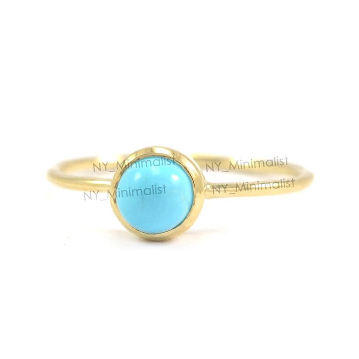 The ring made with Genuine Sleeping Beauty Arizona Turquoise Gemstone & SI clarity G-H color diamond and 14K solid yellow gold * SKU: SGR01118 * Made to Order. * Gold Purity: 14K Solid Yellow Gold (stamped) * Custom Gold Color: Yellow, Rose, White Gold * Custom Gold Purity: 9K/14K/18K (Charges Apply) * Turquoise Weight: 0.50 ct. Product Measurements:- Ring Size: 2 to 10 (All sizes available) ✦ Size can be customized as per your request, please mention the required size in buyer notes (Charges ma Gold Turquoise Ring For Anniversary, Round Jewelry With Smooth Bezel For Wedding, Elegant Turquoise Ring With Bezel Setting For Anniversary, Elegant Turquoise Ring With Bezel Setting, Yellow Gold Turquoise Birthstone Ring, Turquoise Diamond Ring Fine Jewelry, Turquoise Ring With Bezel Setting For Anniversary, Round Turquoise Ring Fine Jewelry, Turquoise Ring With Bezel Setting