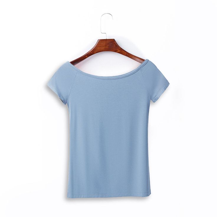 Modal Solid Color Slimming Basic Tee Material: Modal  (comfortable,smooth,good draping) Style: Slim fit Size: S, M, L, XL, XXL Color:Red, Navy Blue, White, Light Gray, Light Blue, Black, Wine Red  Occasion: Outdoor, Daily,  Vacation  Model: Height: 70.1 in (178 cm), Bust: 31.9 in (81 cm), Hips: 34.6 in (88 cm) Wash care instructions Avoid high temperature washing and drying, gentle washing, clean and lay flat 1. It is recommended to wash gently during the washing process and not to mix dark and light colors to avoid staining; 2. In order to maintain the shape and color of the clothes, please add salt water or white vinegar in the first wash. 3. When storing, avoid contacting the desiccant and cosmetics with the fabric. 4. Do not twist with excessive force when draining to reduce the deform Basic Solid Color Stretch Tops, Basic Stretch Tops In Solid Color, Basic Stretch Solid Color Tops, Summer T-shirt With Scoop Neck In Solid Color, Solid Color Stretch Short Sleeve Top, Solid Stretch Short Sleeve Top, Basic Stretch Plain Tops, Fitted Plain T-shirt For Summer, Fitted Basic Plain Tops