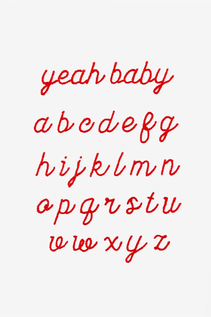 the letters and numbers are drawn with red marker pens on white paper, which reads year baby