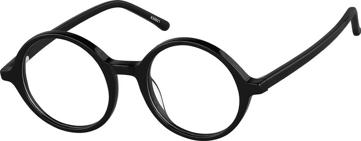 A round full-rim frame in very light weight acetate for the Harry Potter and John Denver fans! | Zenni Punk Round Prescription Glasses Black Plastic Frame Black Round Glasses, Round Prescription Glasses, Hinged Frame, Round Eyeglasses Frames, John Denver, Zenni Optical, Round Glasses, Prescription Glasses Online, Round Eyeglasses