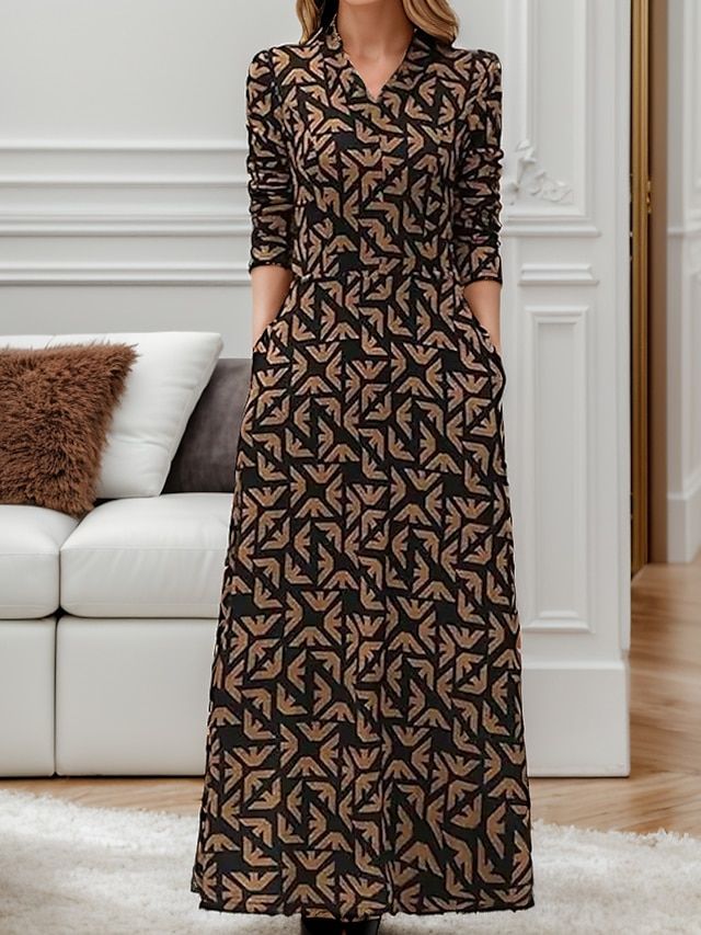 Elegant Maxi Dress For Fall Banquet, Fall Banquet Maxi Dress, Maxi Length Dress For Fall Banquet, Maxi Dress For Fall Banquet, Maxi Dress For Banquet In Fall, Long Sleeve Dress For Fall Banquet, Fall A-line Dress For Banquet, Fitted Long Sleeve Maxi Dress For Wedding Guest, Fall Banquet Floor-length Maxi Dress