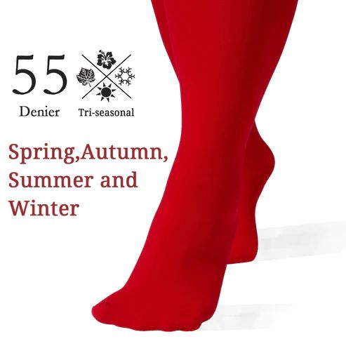 3 Pairs Plus Size Opaque Thigh High Socks-Black+white+red Red Knee-high Winter Legwear, Red Knee-high Stockings For Winter, Red Knee-high Legwear For Winter, Casual Red Thigh-high Stockings, Red Stretch Knee-high Leg Warmers, Red Stretch Thigh High Leg Warmers, Red Stretch Thigh-high Leg Warmers, Red Fitted Knee-high Leg Warmers, Casual Red Knee-high Stockings