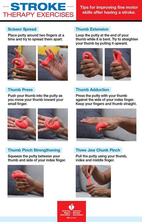 Tips for improving fine motor skills after having a stroke Theraputty Exercises, Hand Therapy Exercises, Geriatric Occupational Therapy, Therapy Putty, Occupational Therapy Assistant, Therapy Exercises, Occupational Therapy Activities, Hand Exercises, Acute Care