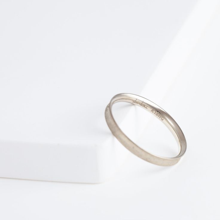 Description The Lucia collection gets its name by the meaning of light. Each ring is hand engraved line by line, and carefully polished to create this delicate shine on the ring. The concave shape of the SORI ring is ultra-comfortable to wear. Custom order: This band can be special ordered with the metal of your choice:18K Yellow Gold18K White Gold18K Rose GoldPlatinum Engraving and additional diamond options available on special orders. Price of the ring will change depending on the size of the Modern Stackable Engraved Round Band Ring, Minimalist White Gold Rings For Formal Events, Minimalist White Gold Rings For Formal Occasions, Minimalist White Gold Formal Rings, White Gold Stackable Rings With Tension Setting, Stackable White Gold Open Ring Bands, Stackable White Gold Bands Open Ring, Fine Jewelry Stackable Rings With Tension Setting, Minimalist Double Band Yellow Gold Diamond Ring